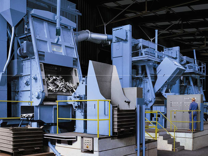 Batch Apron fountry Blasting