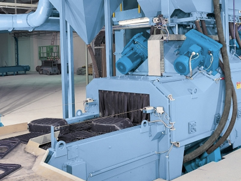 WMB(Wire Mesh Belt)Shot Blasting Machine