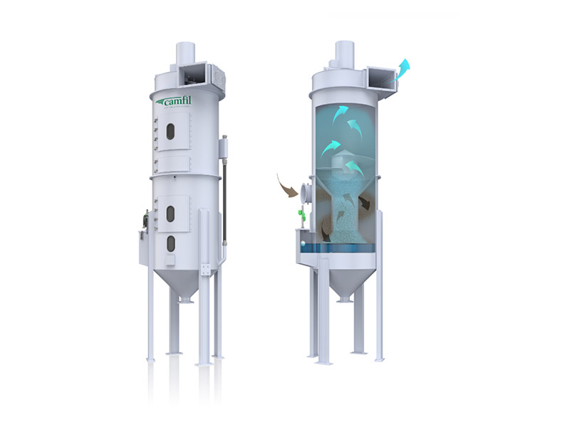 WA 40 Cartridge Dust Collector Structure