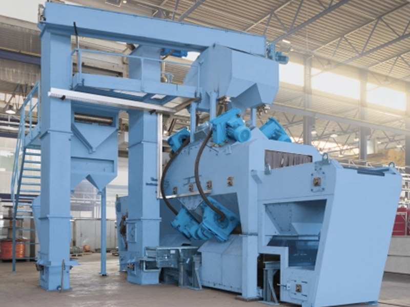 WMB(Wire Mesh Belt)Shot Blasting Machine