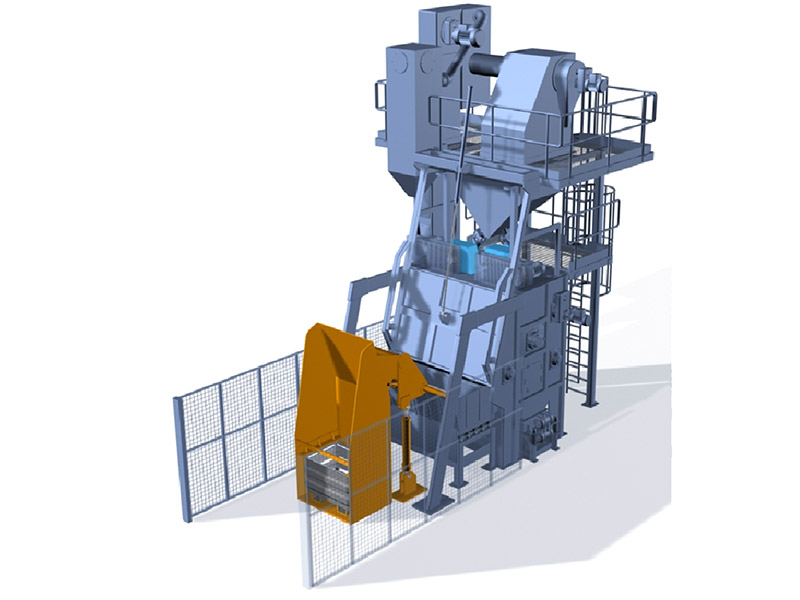 Batch Apron fountry Blasting