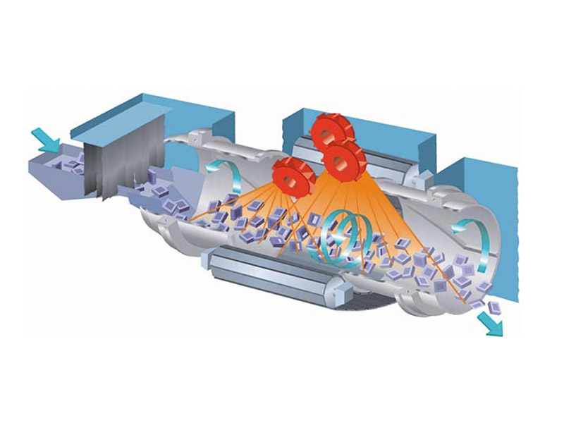 CTF Continuous Pass-Through Shot Blasting Machine